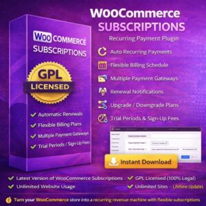 WooCommerce Subscriptions