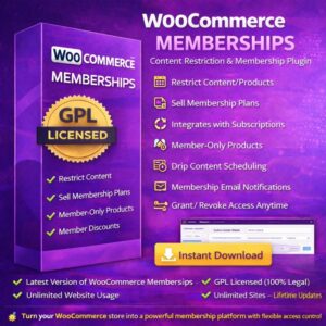 WooCommerce Memberships