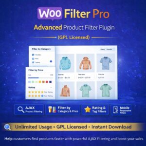 WooFilter Pro – Advanced Product Filter Plugin (GPL Licensed)