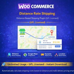 Distance Based Shipping WooCommerce