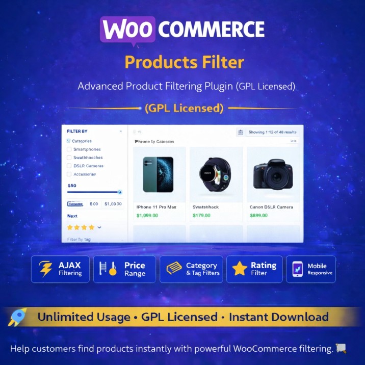 WooCommerce Products Filter